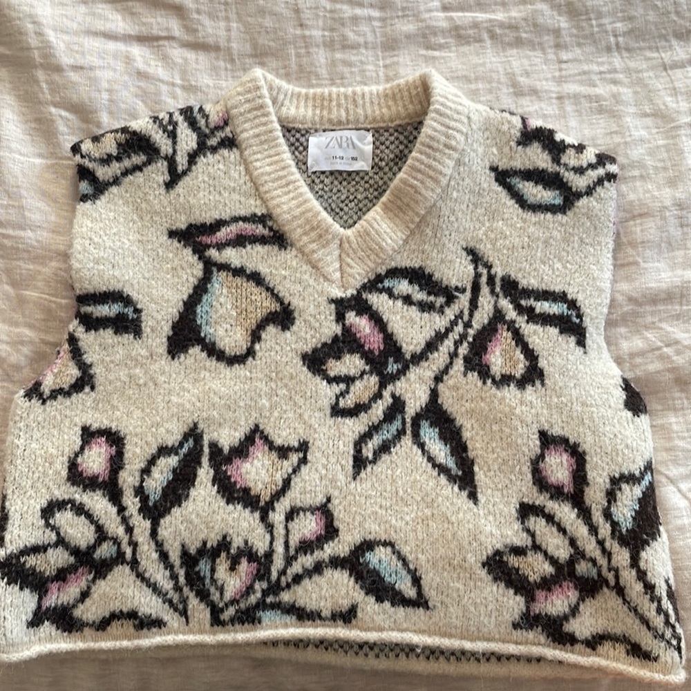 Zara kids sweater vest